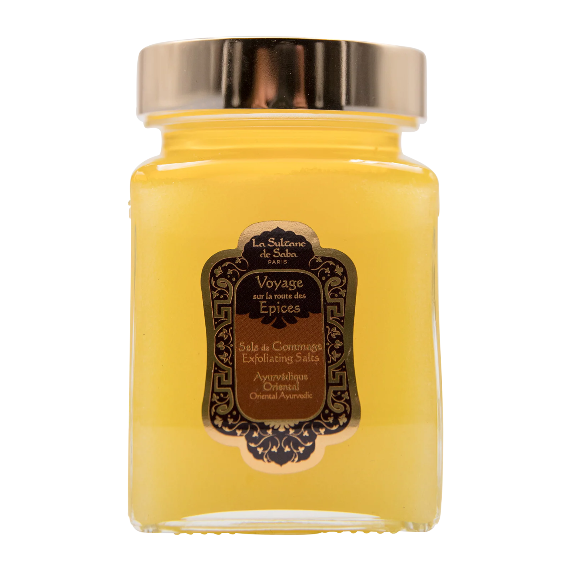 Body Salt Scrub – Amber Vanilla Patchouli